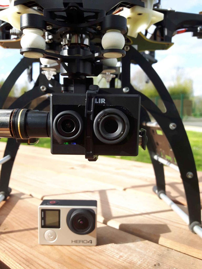 Camera thermique Flir Duo R Formation drone thermographie