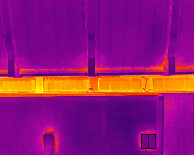 Inspection thermographie drone