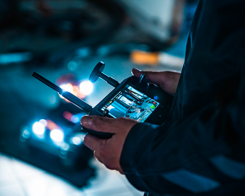 formation drone terrestre milieu confiné