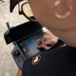 Apprenant en formation drone certifiante CATS